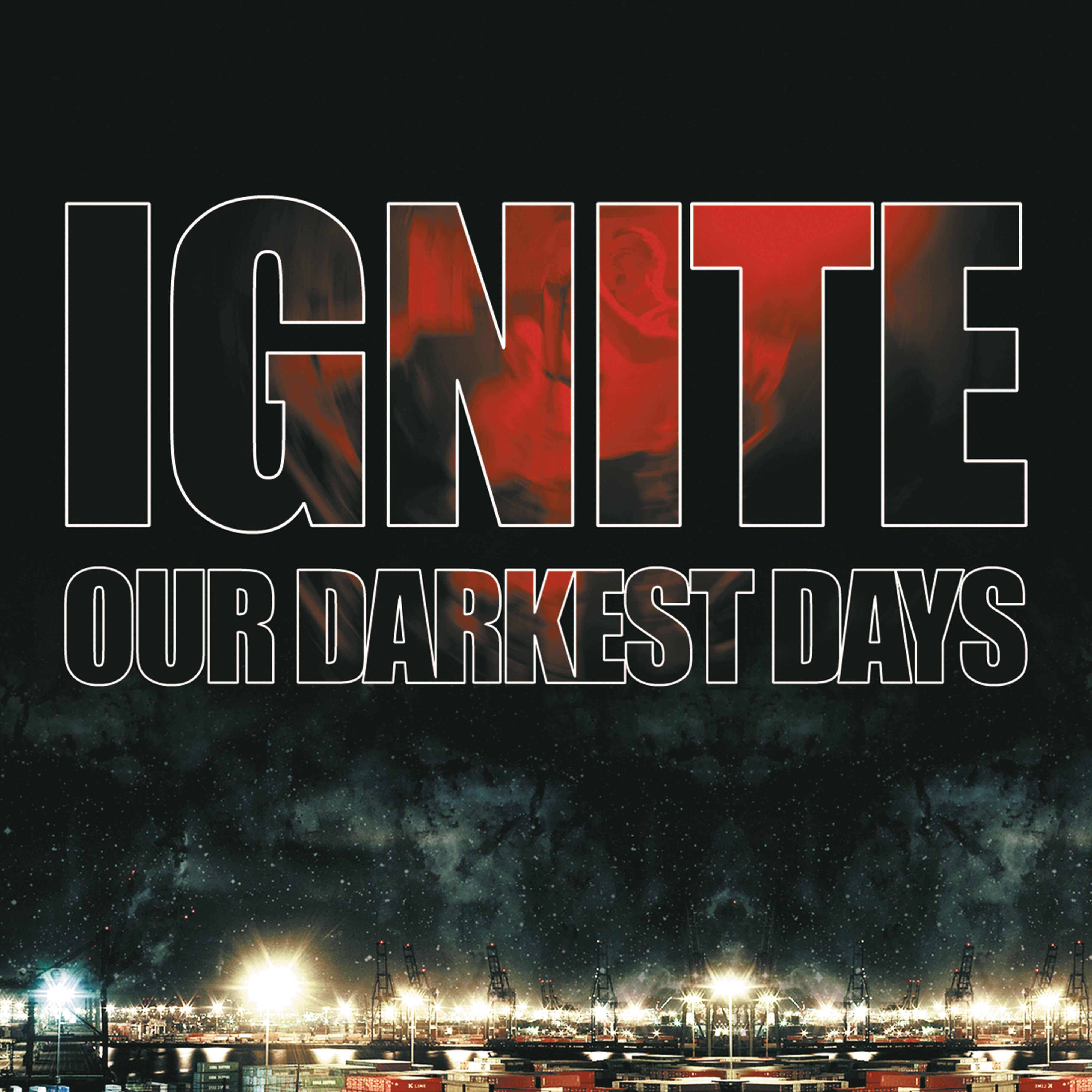 Ignite - Our Darkest Days (Limited Red/Black Marbled LP) (LP)