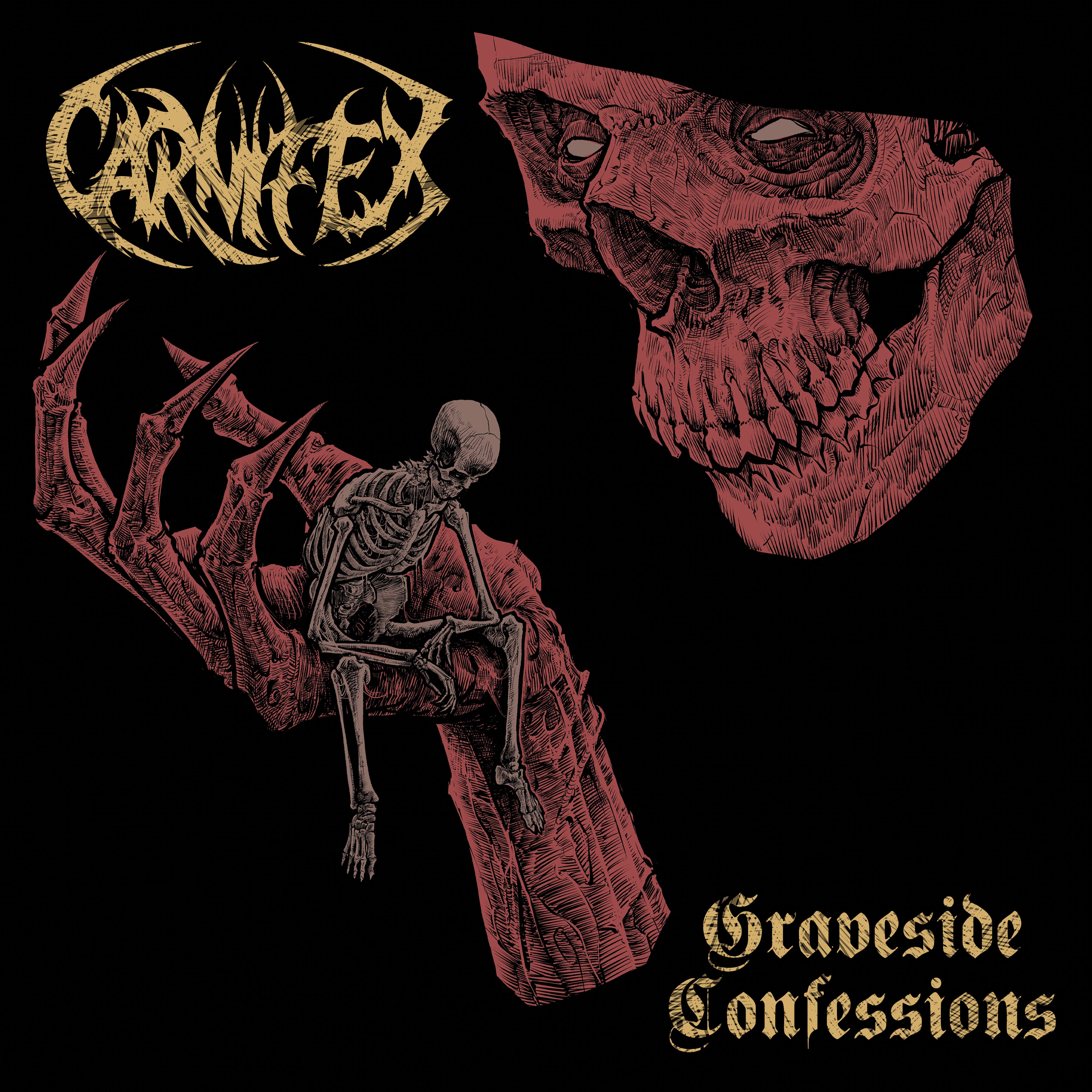 Carnifex - Graveside Confessions (Limited Red, Black Marbled & Yellow, Black Marbled 2LP) (LP)