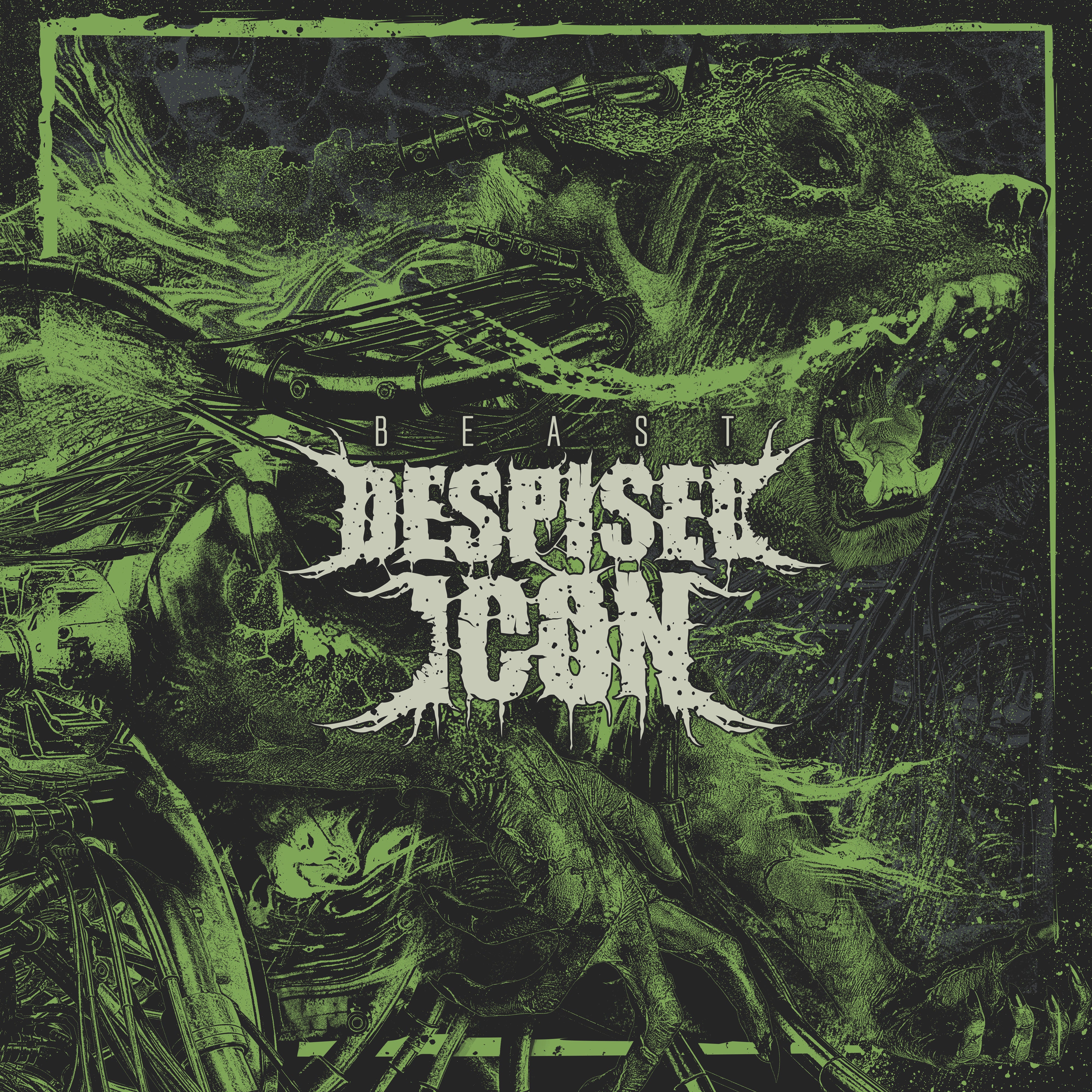 Despised Icon - Beast (Limited Grey, Black Marbled LP) (LP)