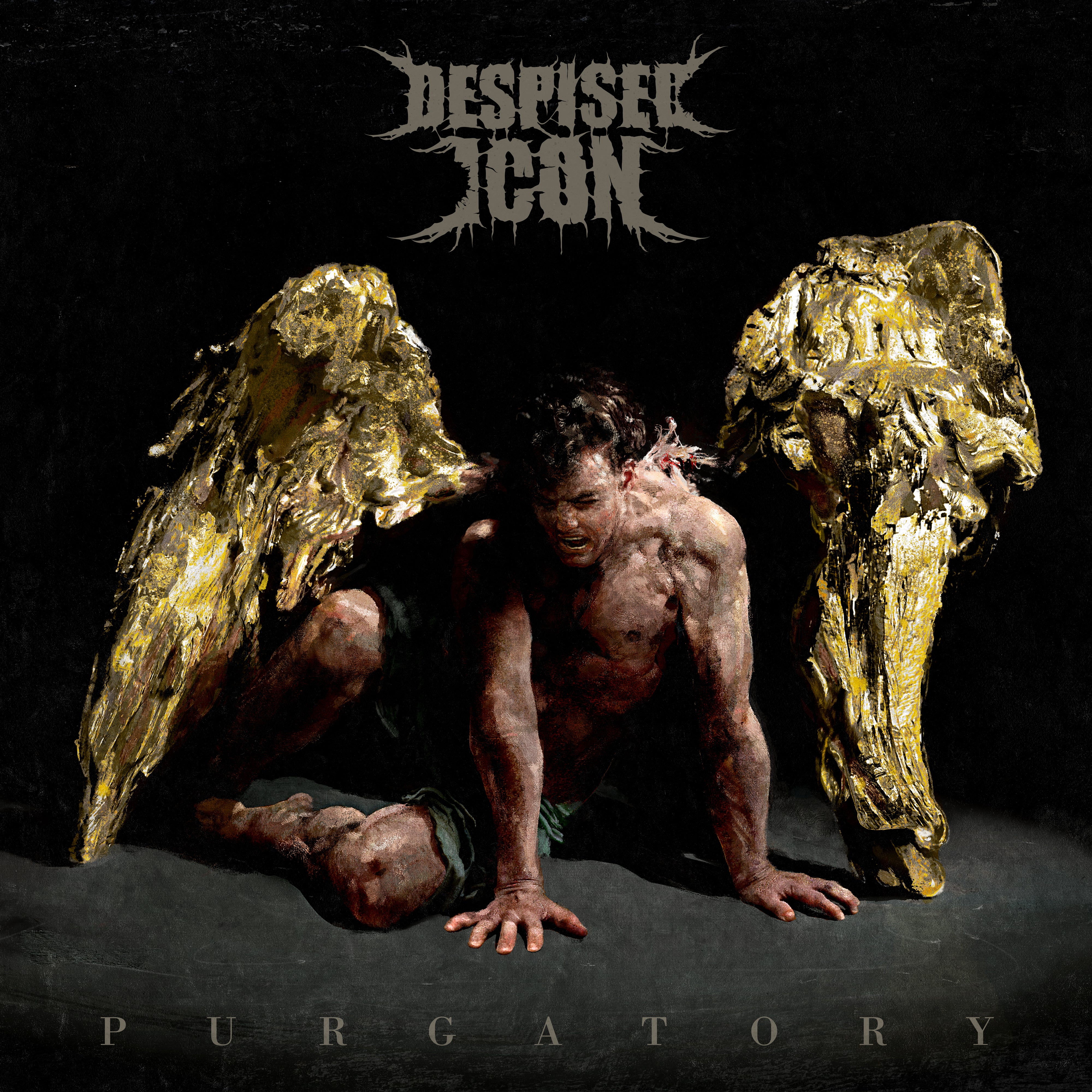 Despised Icon - Purgatory (Limited Gold, Black Marbled LP) (LP)