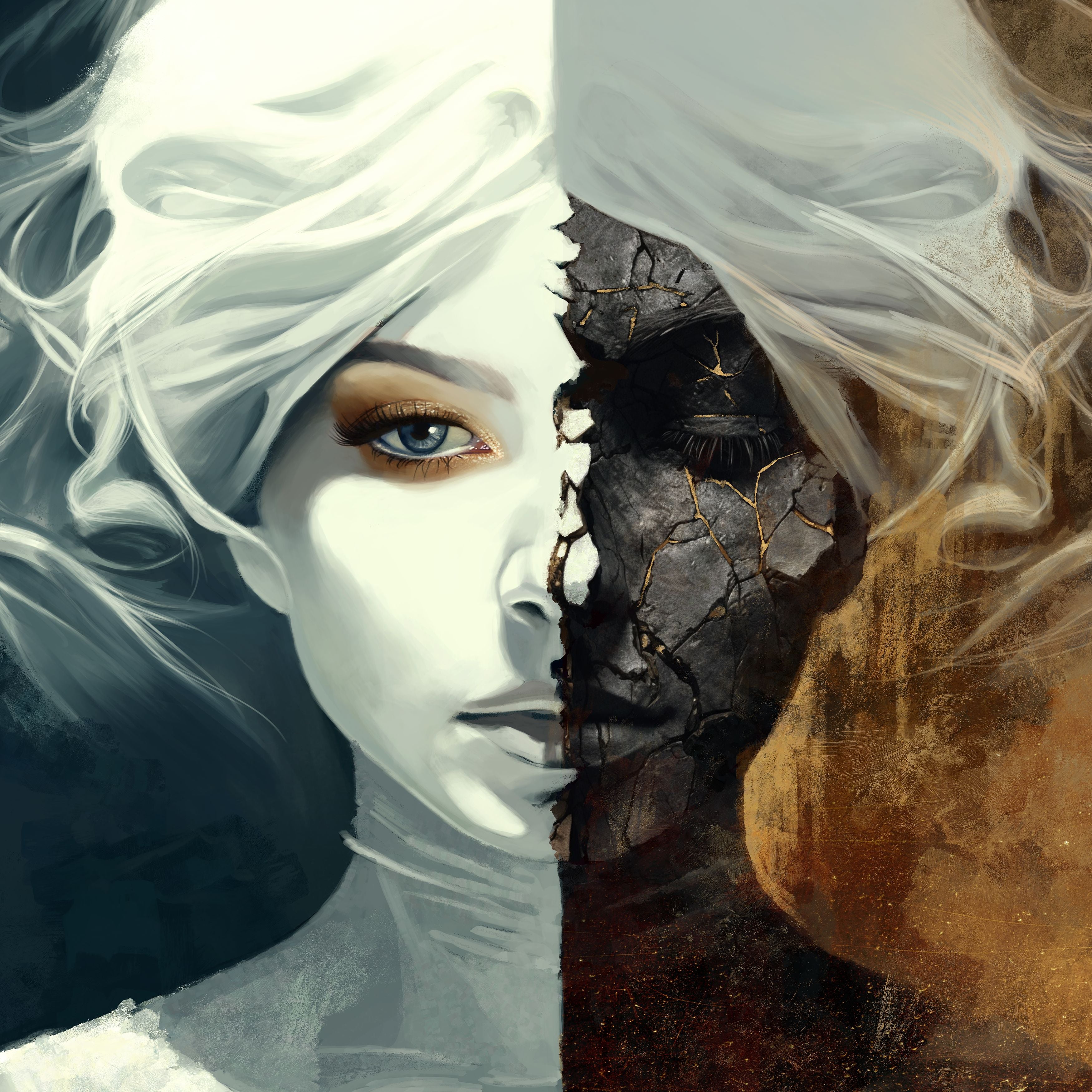 Annisokay - Abyss: The Final Chapter (Limited Silver Black Smoke/pearl Northern Light LP) (D2C Exclusive) (LP)