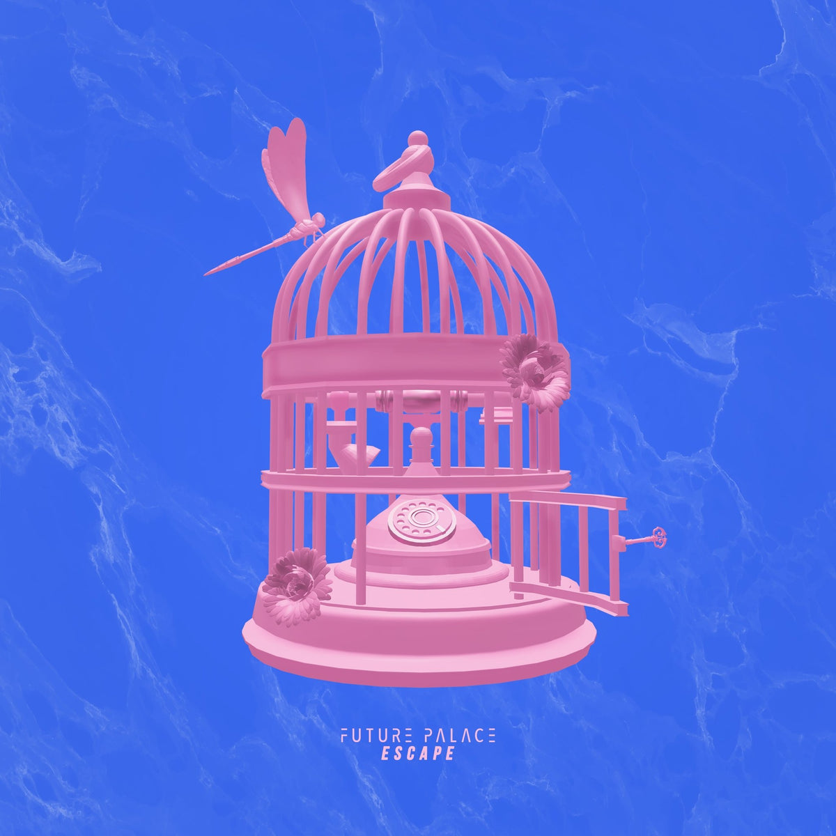 Future Palace - Escape (Limited Rose/Blue Split LP) (LP)