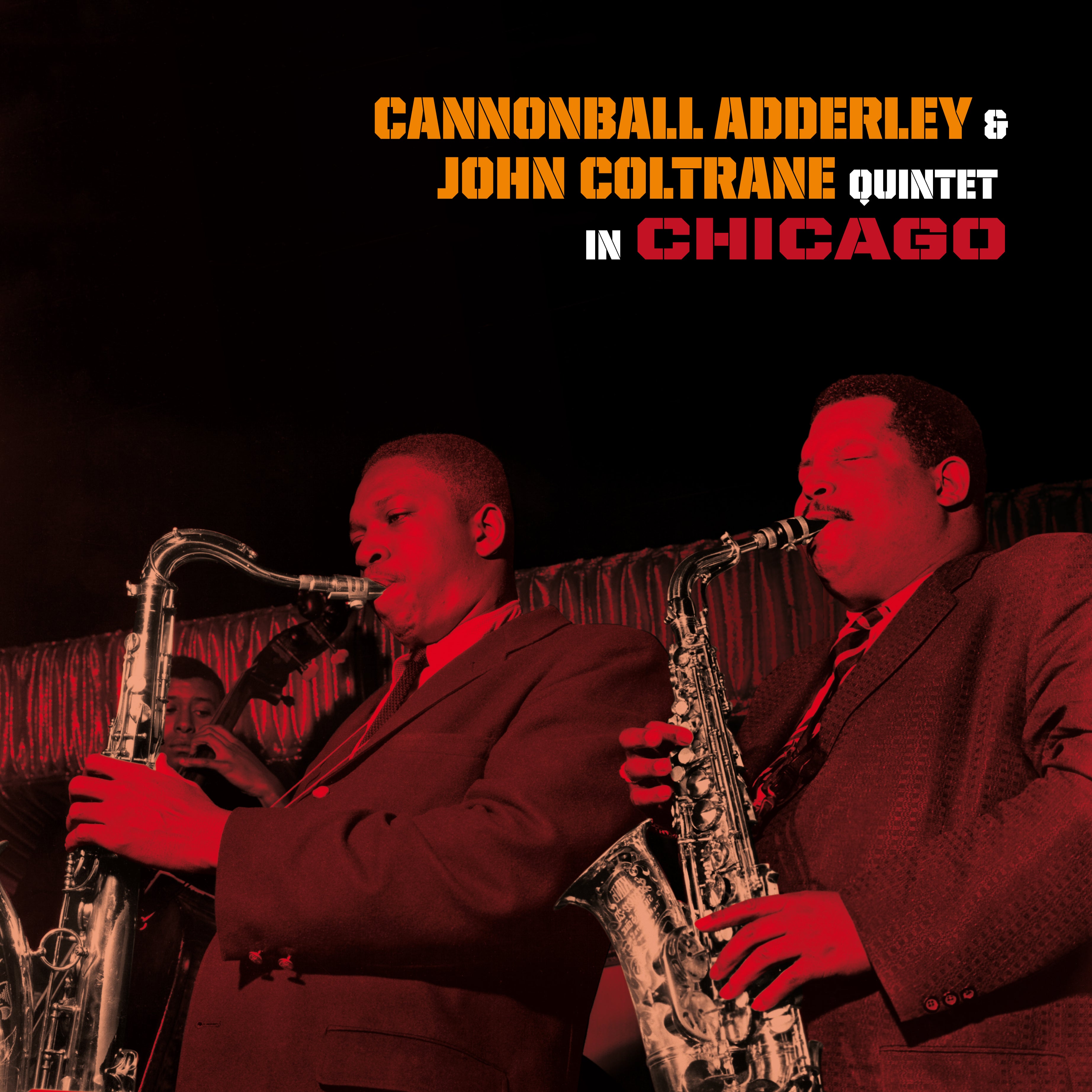 Cannonball Adderley & John Coltrane - Quintet In Chicago + 1 Bonus Track! In Transparent Blue Virgin Vinyl (LP)