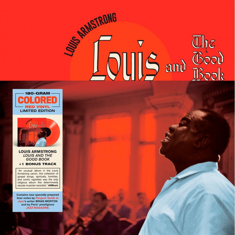 Louis Armstrong - Louis And The Good Book + 1 Bonus Track (180 Gram Colored Red Vinyl Limited Edition) (LP)