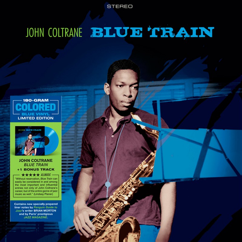 John Coltrane - Blue Train +1 Bonus Track (180 Gram Colored Blue Vinyl Limited Edition) (LP)