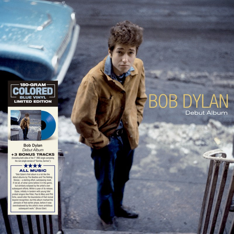 Bob Dylan - Debut Album + 3 Bonus Tracks (limited Blue Colored Vinyl) (LP)