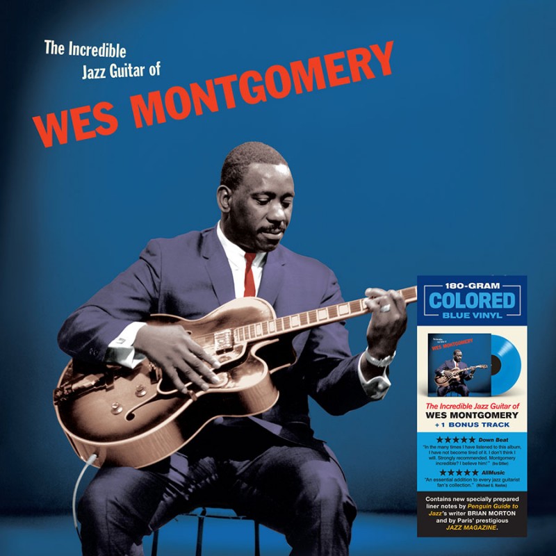 Wes Montgomery - The Incredible Jazz Guitar + 1 Bonus Track (limited Blue Colored Vinyl) (LP)