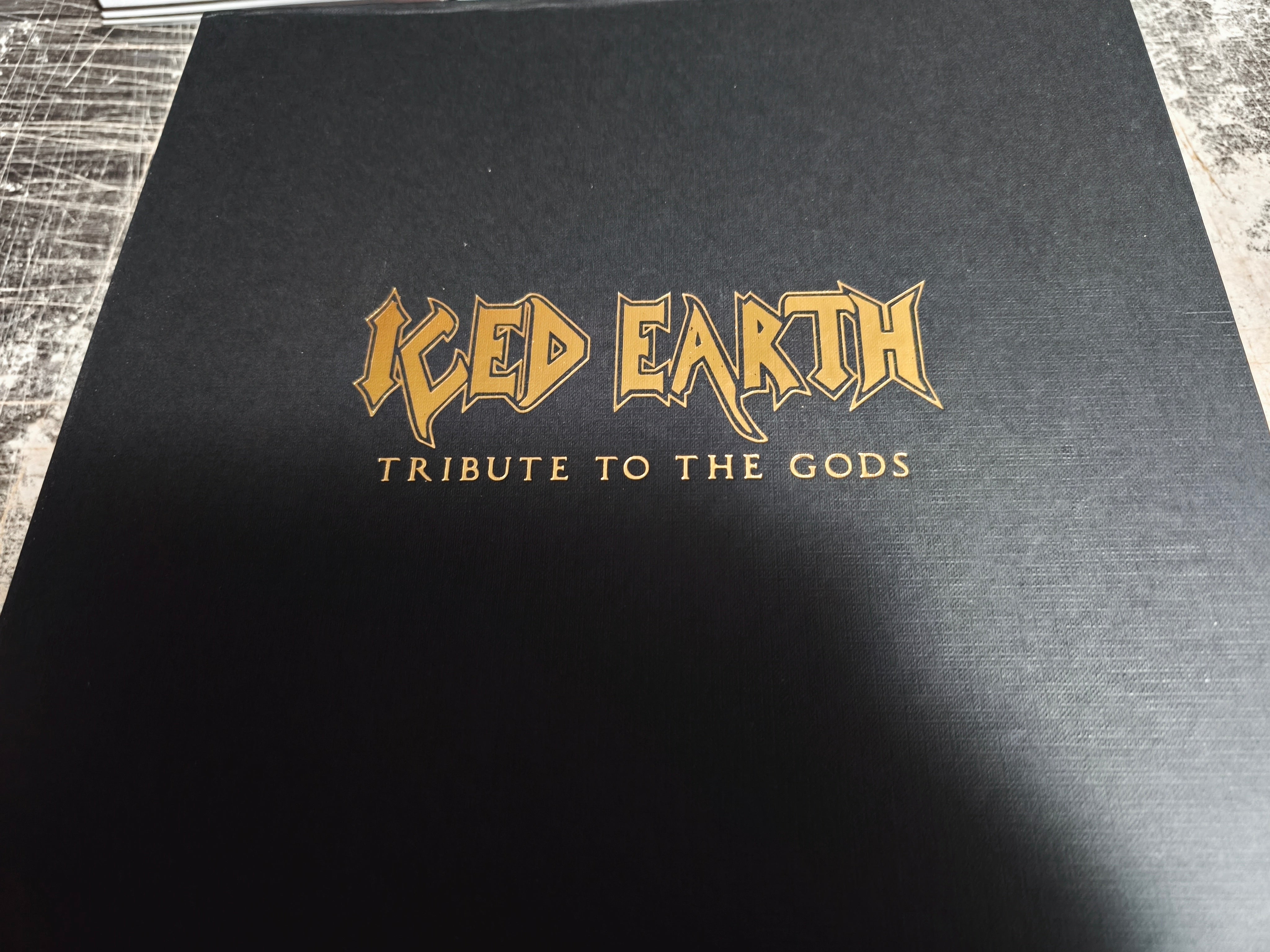 Iced Earth - Tribute To The Gods (Luxurious Box Embossed in Gold) (LP)