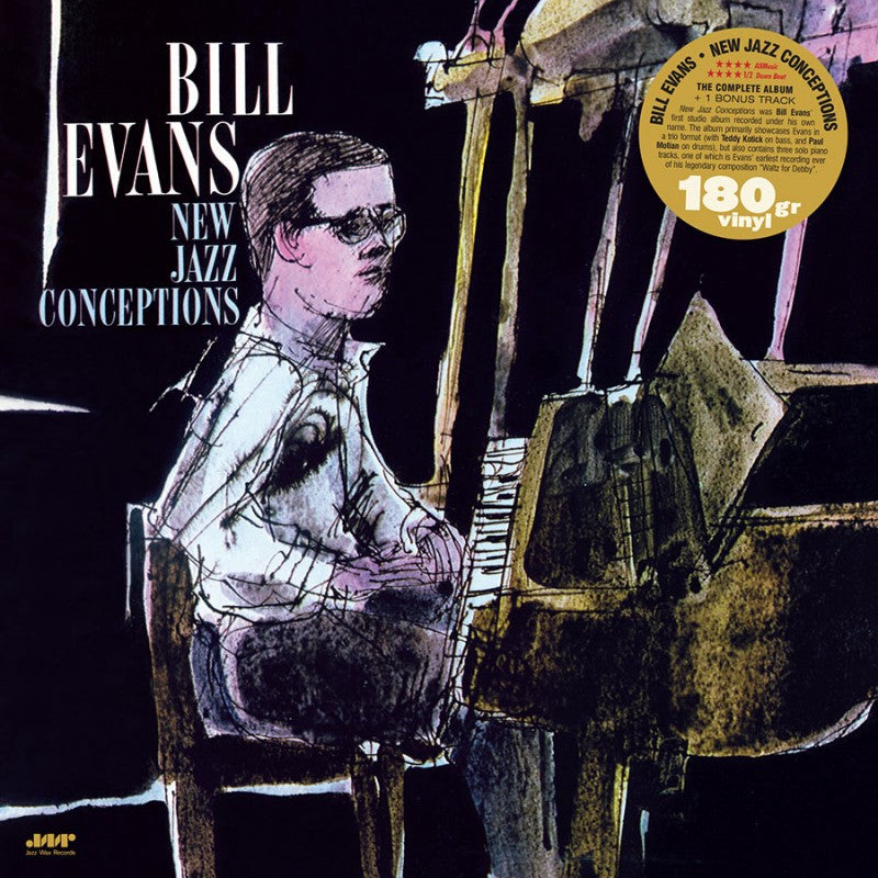 Bill Evans - New Jazz Conceptions + 1 Bonus Track (limited Edition) (LP)