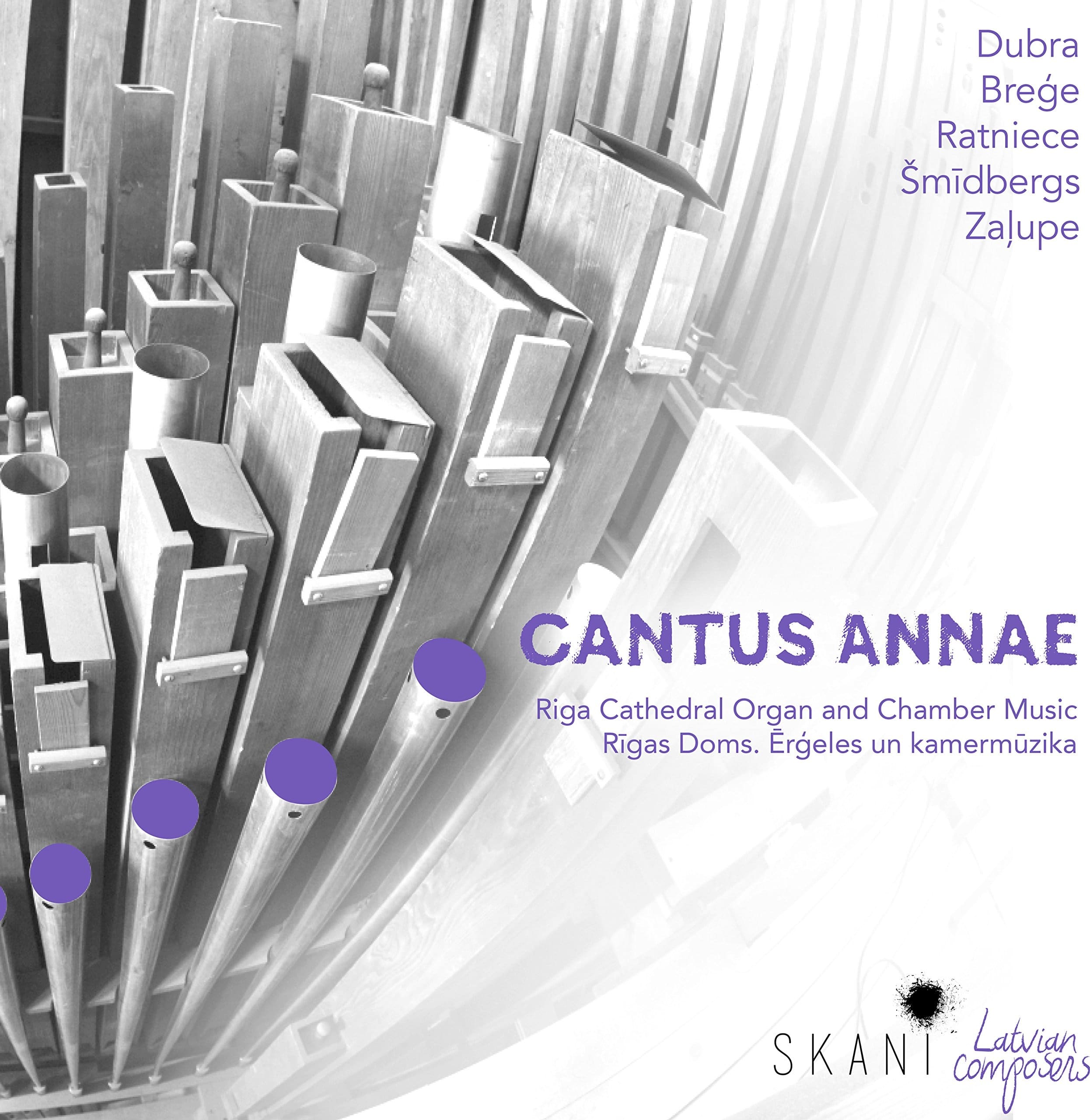 Ieva Ezeriete Aigars Reinis - Cantus Annae: Riga Cathedral Organ and Chamber Music (CD)