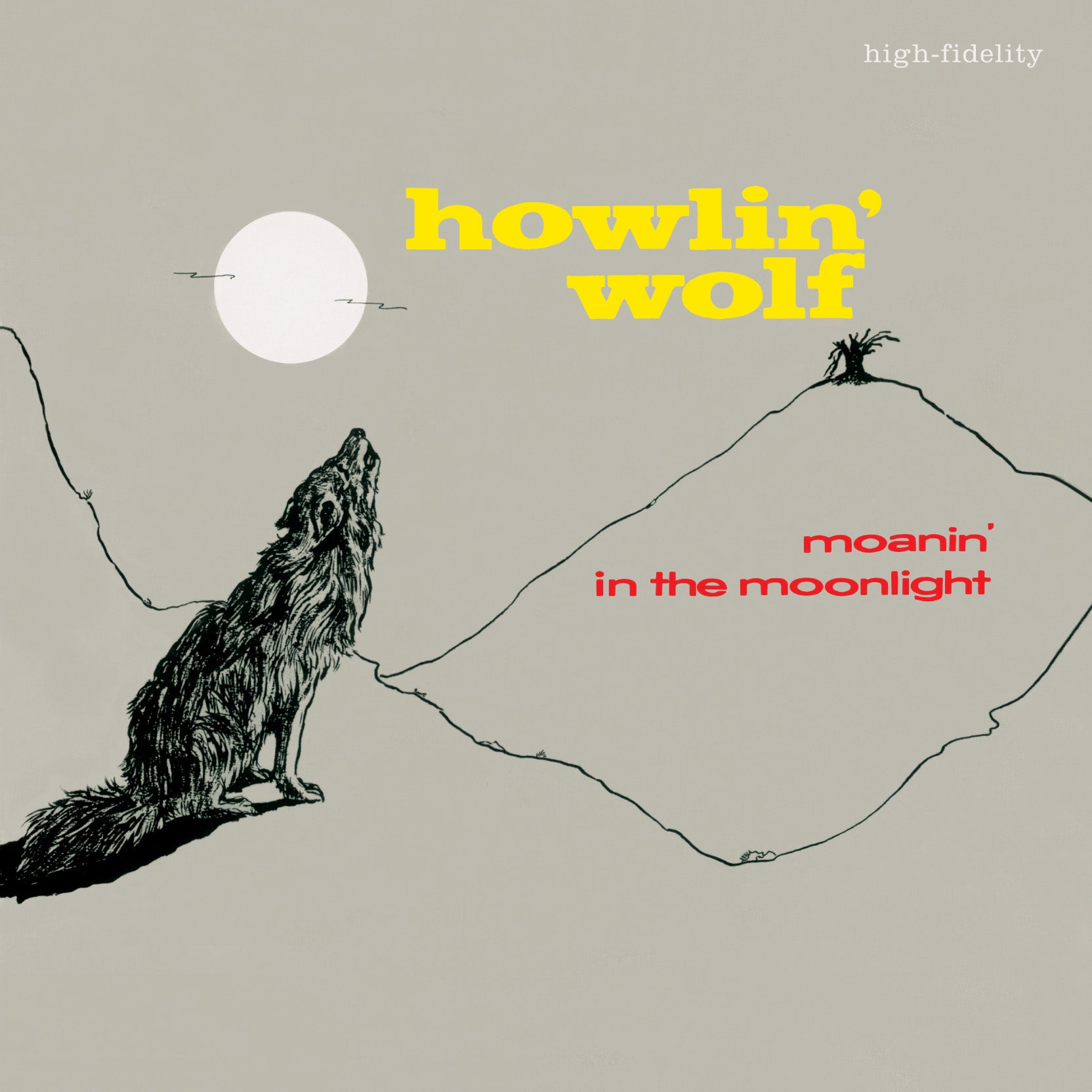 Howlin' Wolf - Moanin' In the Moonlight  + 4 Bonus Tracks (Limited Crystal Clear Vinyl) (LP)