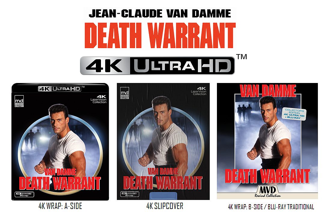 Death Warrant (2-Disc Collector's Edition) (4K Ultra HD + Blu-ray) PREORDER