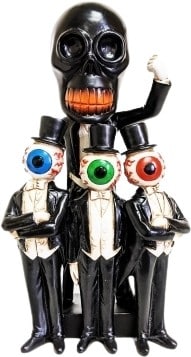 The Residents - Mr. Skull Limited Edition Bobblehead (Limited to 1,000 Hand-Numbered Figures)