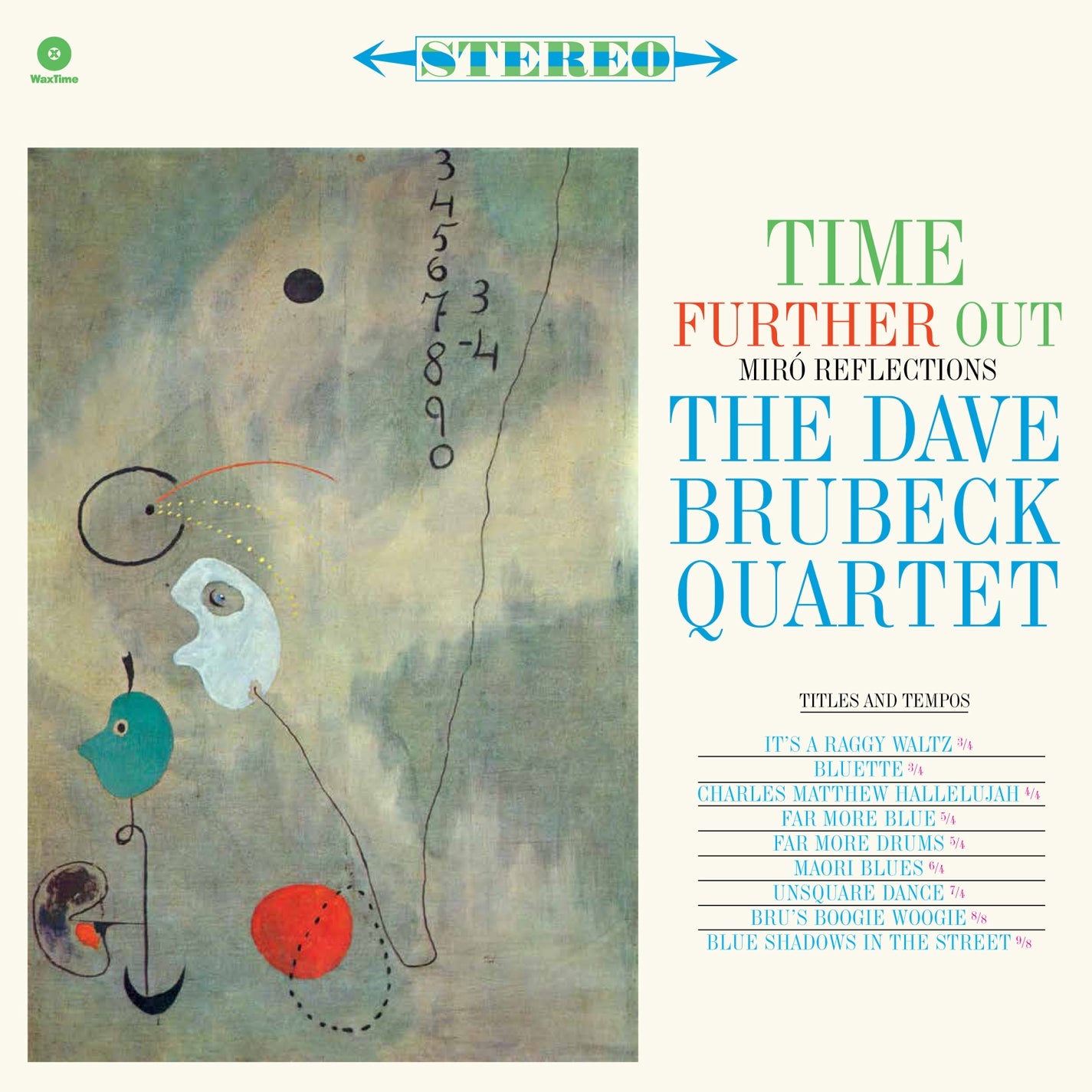 Dave Brubeck - Time Further Out + 1 Bonus Track (LP)