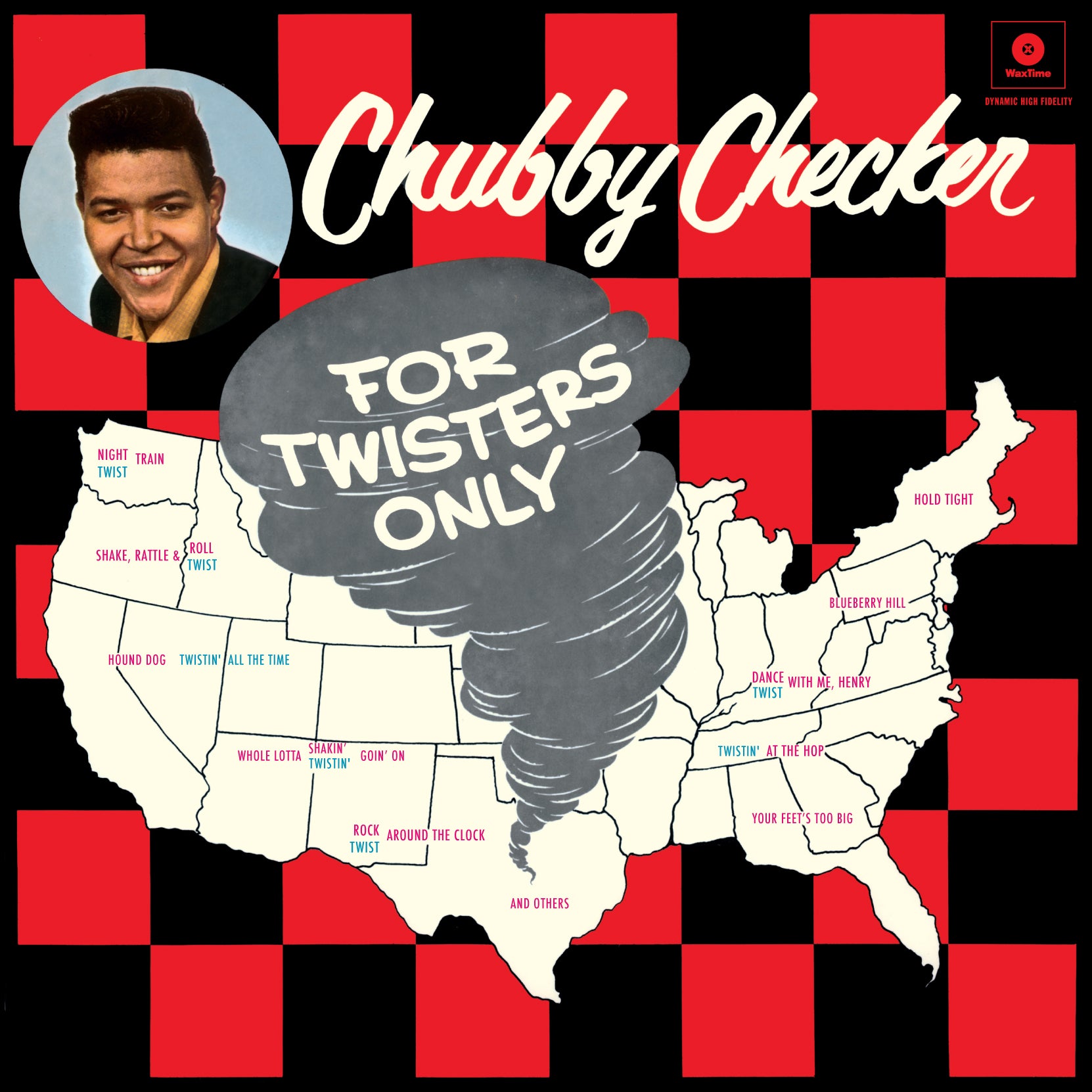 Chubby Checker - For Twisters Only  + 2 Bonus Tracks (LP)