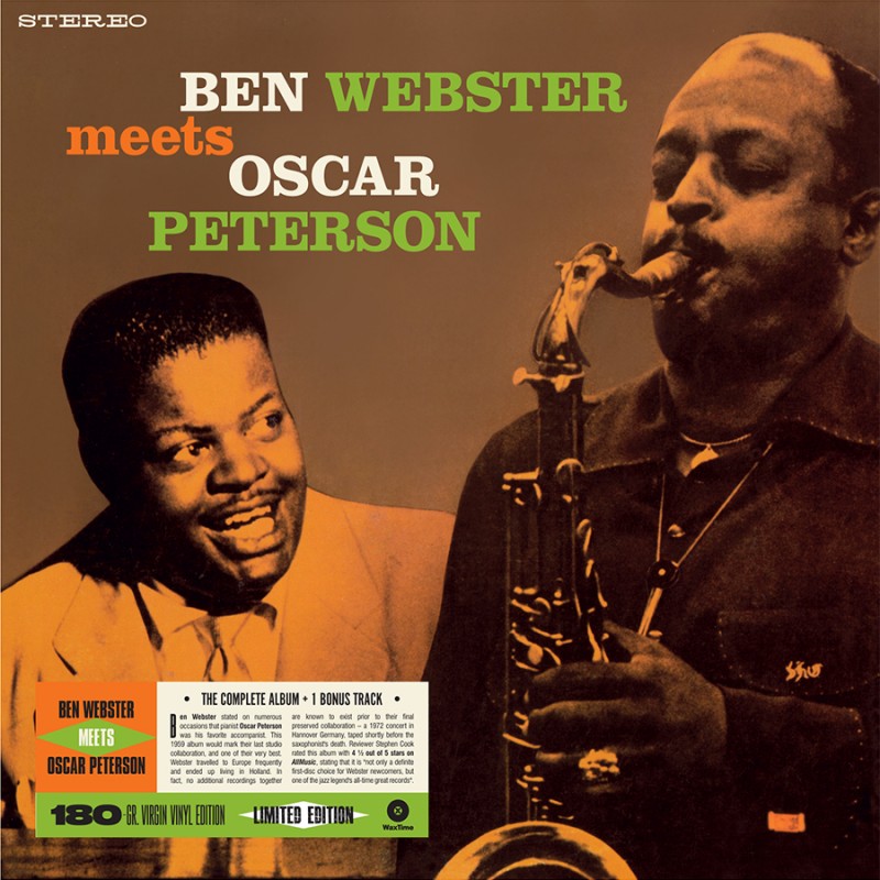 Ben Webster - Ben Webster Meets Oscar Peterson: the Complete Album + 1 Bonus Track (limited Edition) (LP)