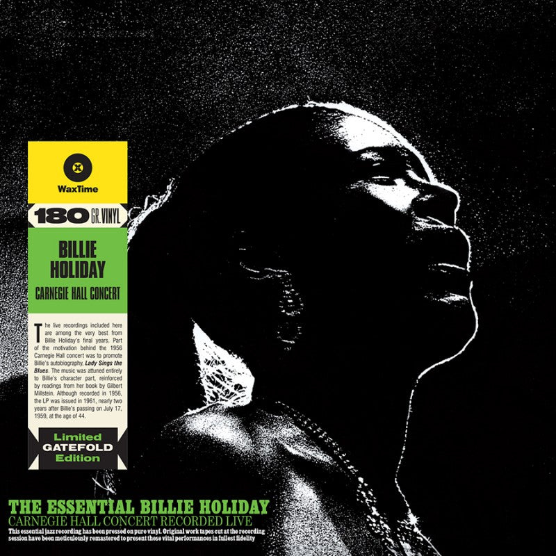 Billie Holiday - The Essential Billie Holiday. Carnegie Hall Concert Recorded Live (LP)