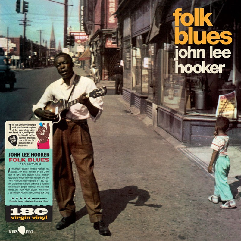 John Lee Hooker - Folk Blues + 5 Bonus Tracks (180-Gram Vinyl Limited Edition) (LP)