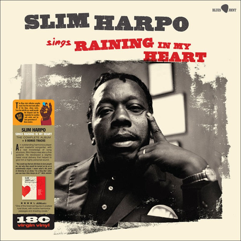 Slim Harpo - Sings Raining In My Heart + 8 Bonus Tracks (limited Edition) (LP)