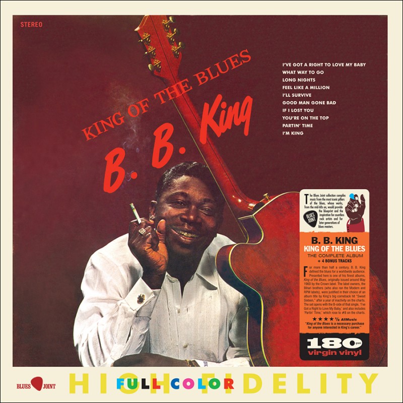 B. B. King - King of the Blues + 4 Bonus Tracks (limited Edition) (LP)