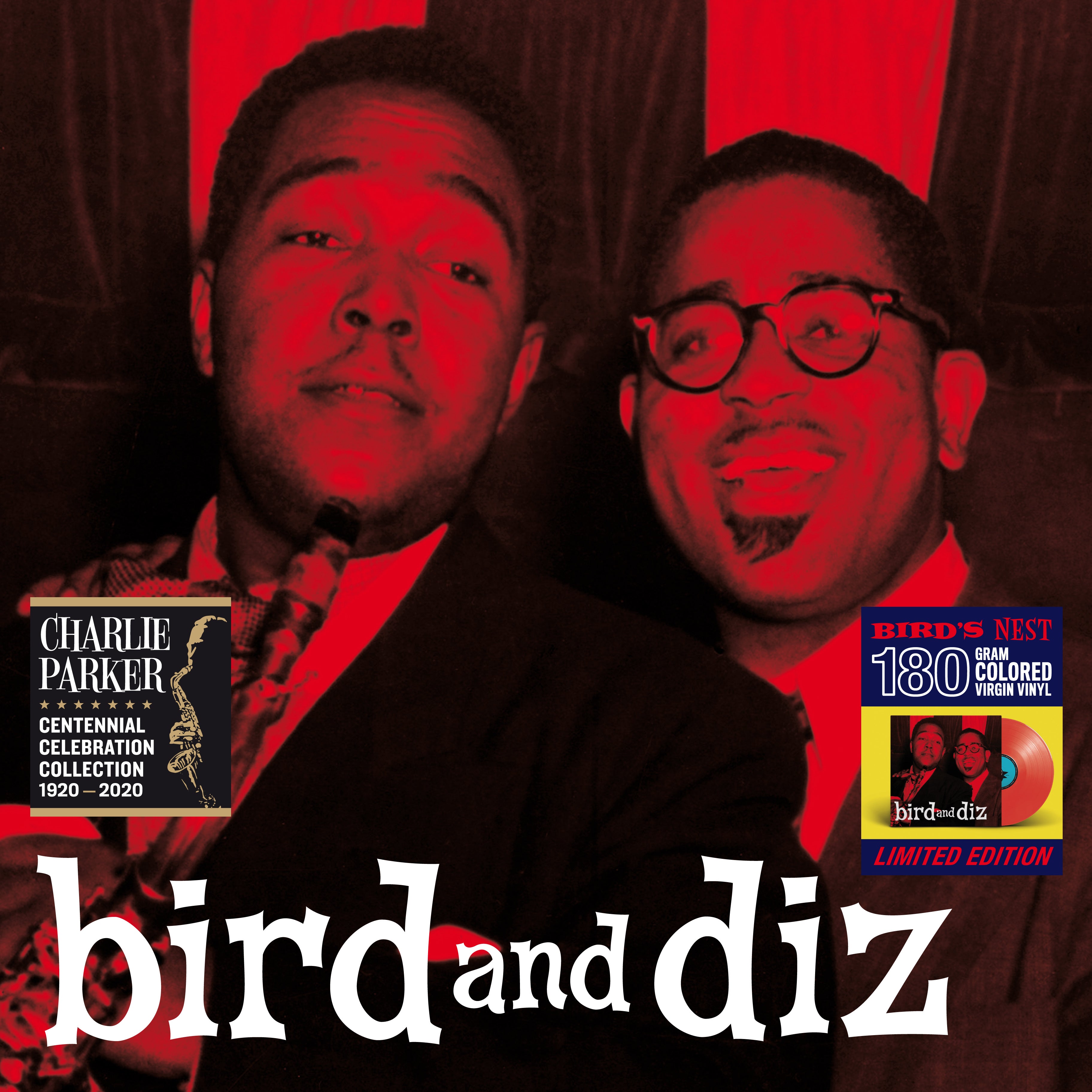 Charlie Parker - Bird And Diz + 2 Bonus Tracks Colored Edition In Solid Red (LP)