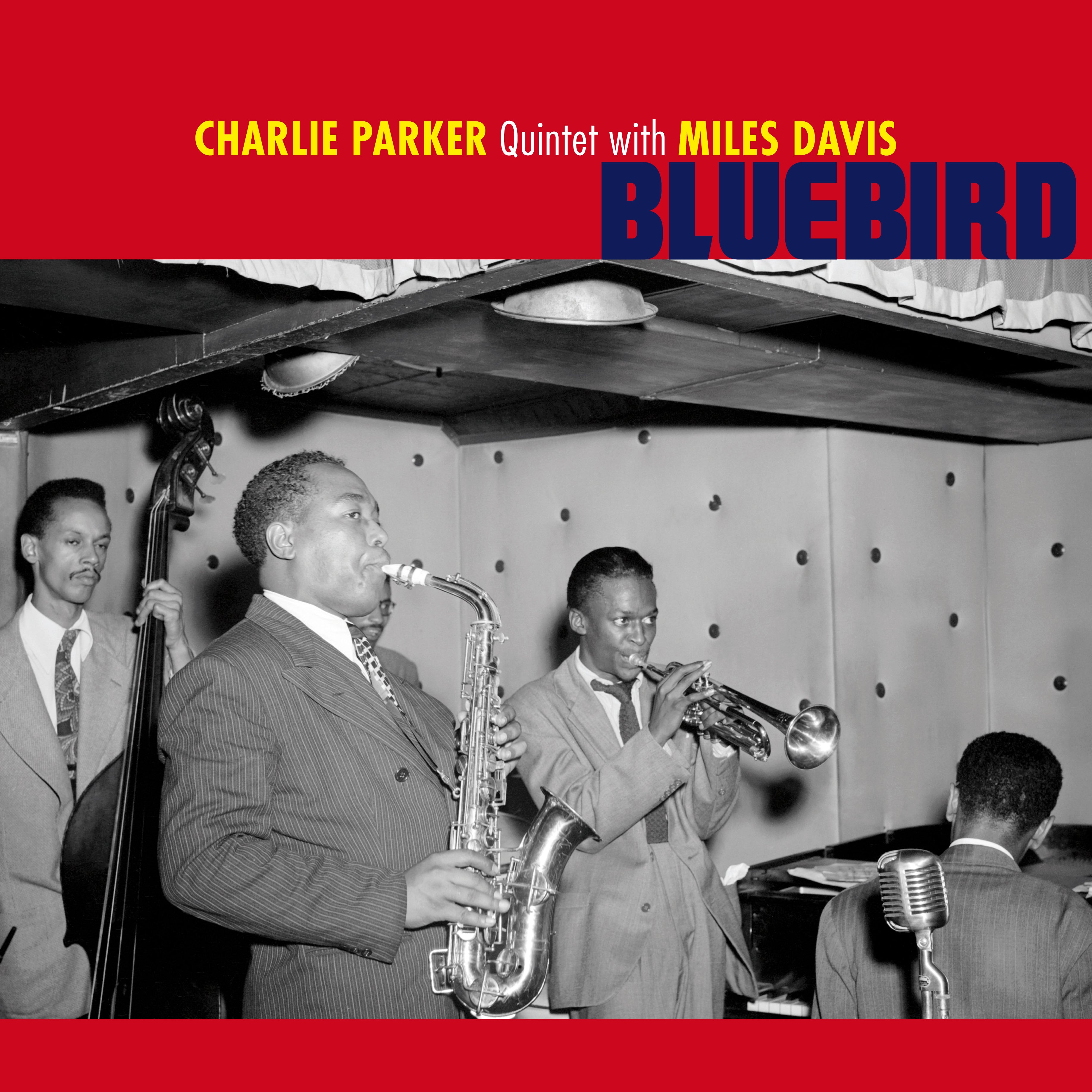 Charlie Parker Quintet & Miles Davis - Bluebird + 2 Bonus Tracks! In Solid Blue Colored Vinyl (LP)