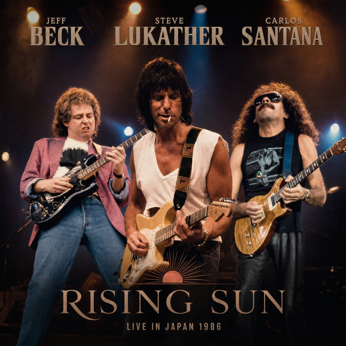 Jeff Beck & Steve Lukather & Carlos Santana - Rising Sun: Live In Japan 1986 (Indie Exclusive) (LP)