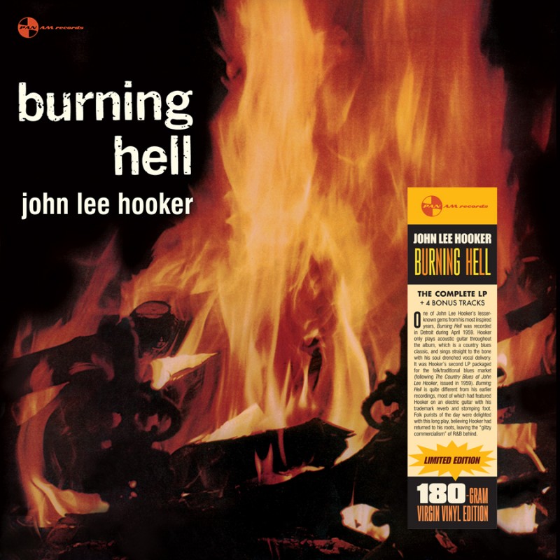 John Lee Hooker - Burning Hell + 4 Bonus Tracks (limited Edition) (LP)