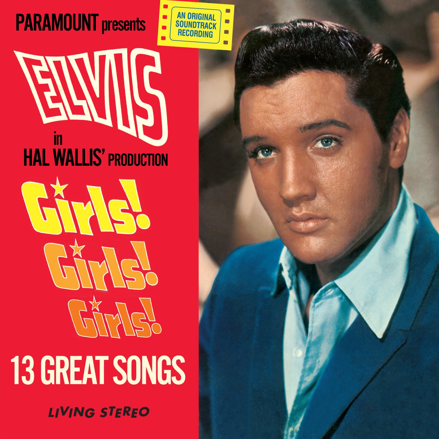 Elvis Presley - Girls! Girls! Girls! +2 Bonus Tracks: 180 Gram Colored Vinyl (Solid Red) (LP)