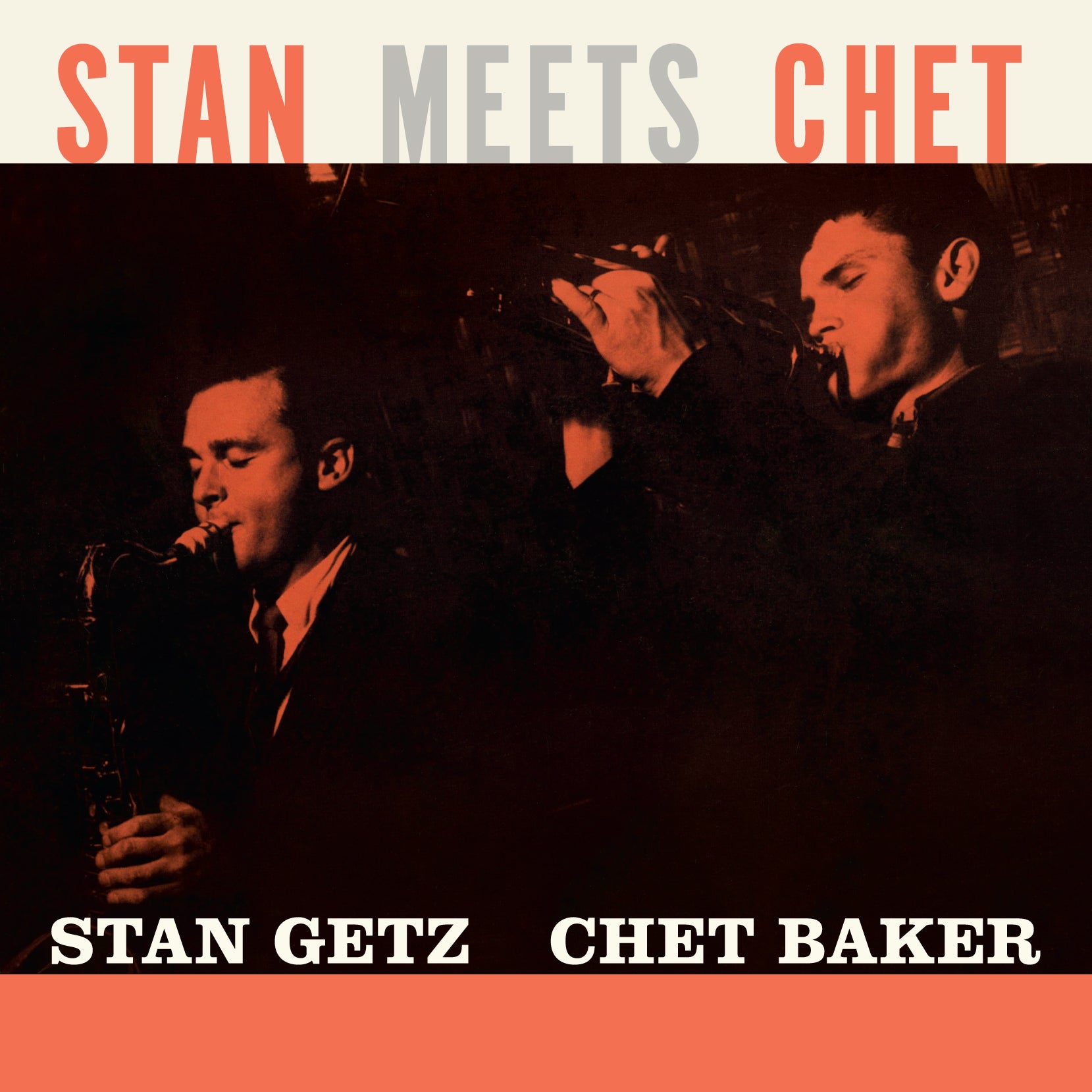 Stan Getz & Chet Baker - Stan Meets Chet (Limited Orange Colored Edition) (LP)