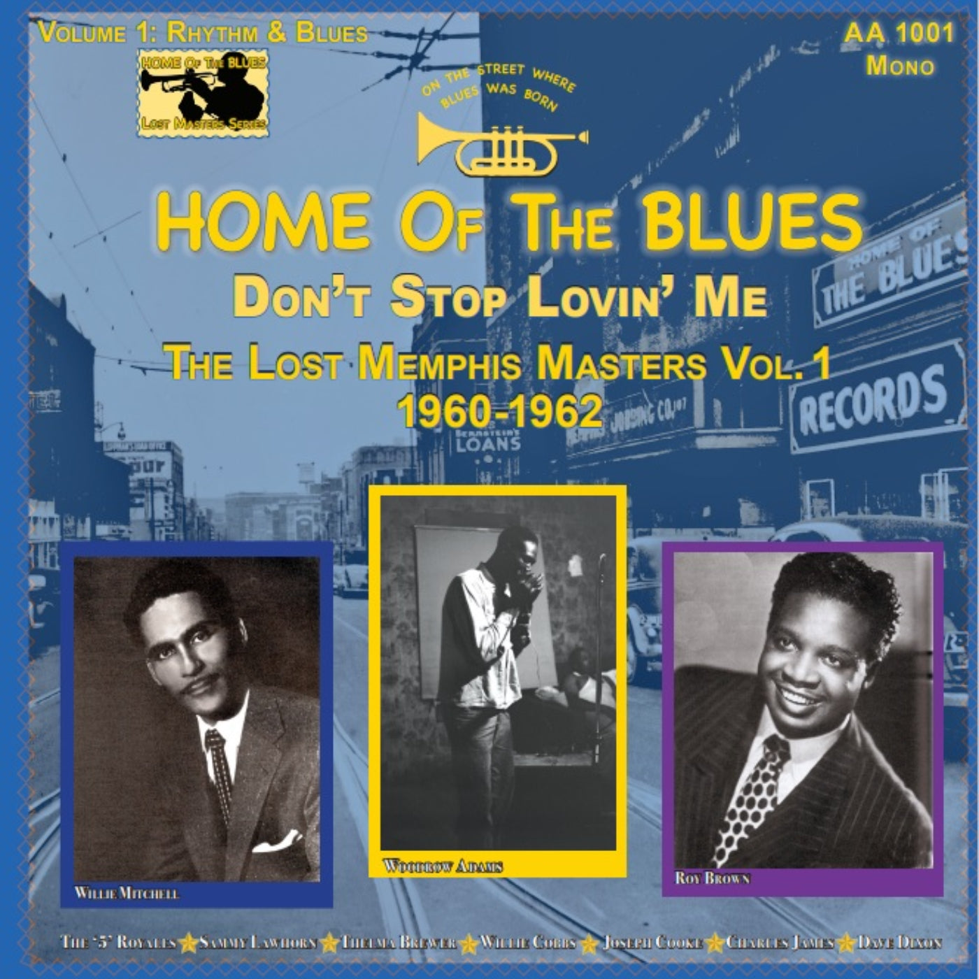 Home Of The Blues: Don't Stop Lovin' Me The Lost Memphis Masters Vol. 1 1960-1962 (LP)
