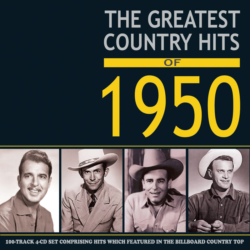 Greatest Country Hits Of 1950 (CD)