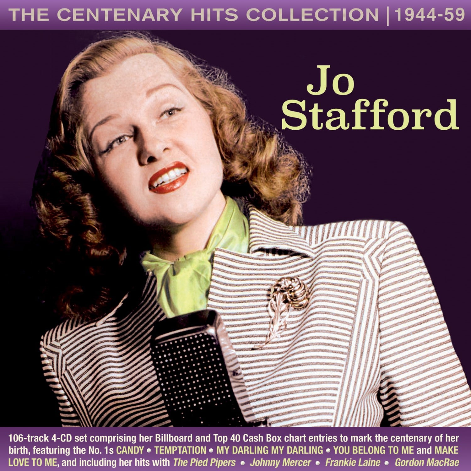 Jo Stafford - The Centenary Hits Collection 1944-59 (CD)