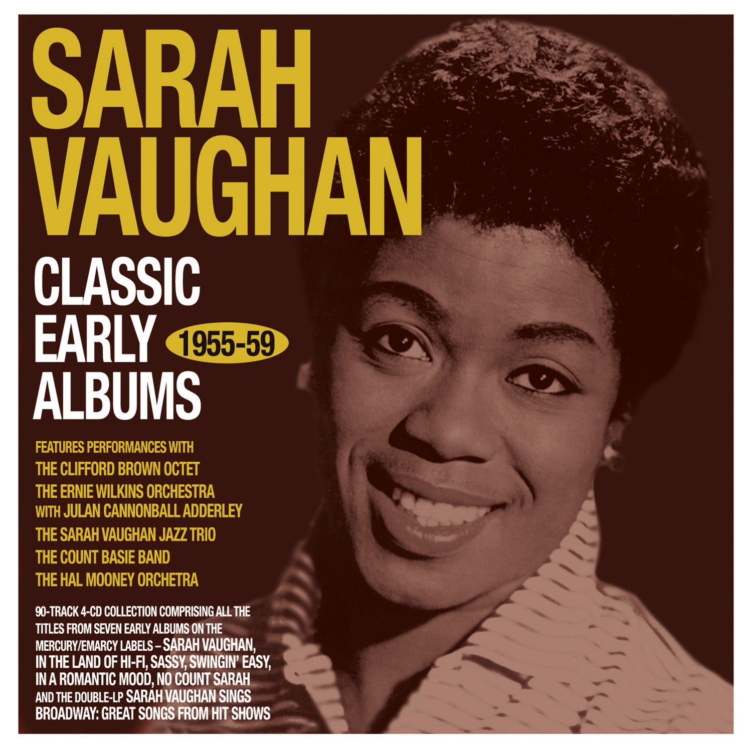 Sarah Vaughan - Classic Early Albums 1955-59 (CD)