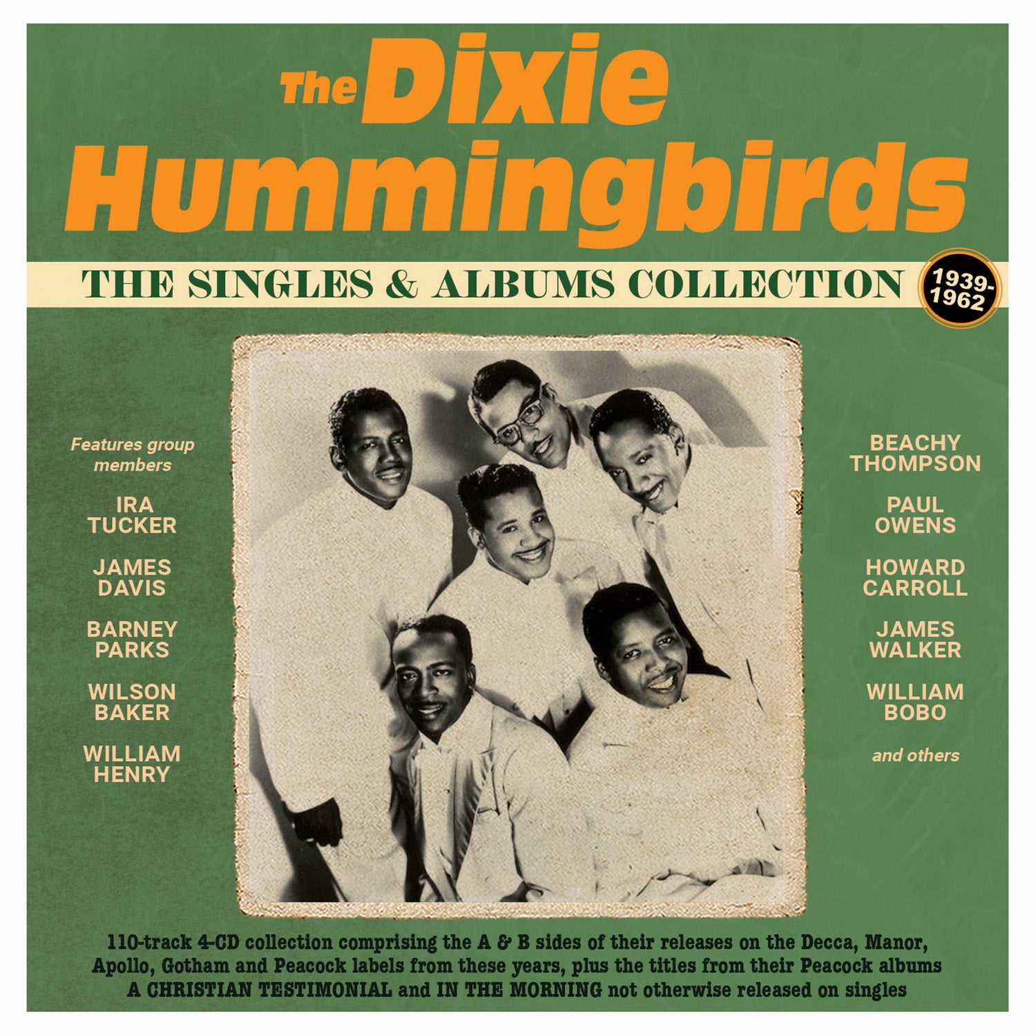 The Dixie Hummingbirds - The Singles & Albums Collection 1939-62 (CD)