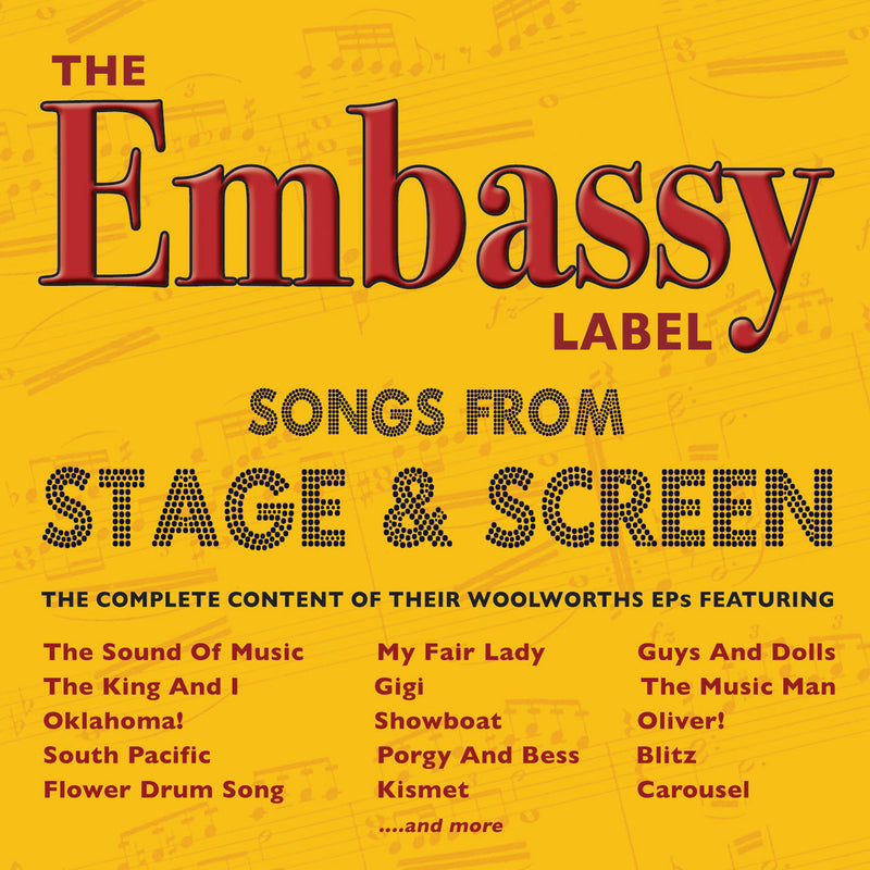 Embassy Label: Songs From Stage & Screen (CD)