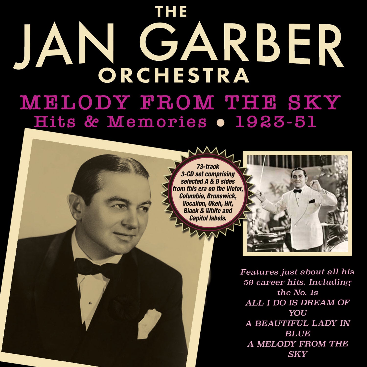 Jan Garber & The Jan Garber Orchestra - Melody From The Sky: Hits & Memories 1923-51 (CD)