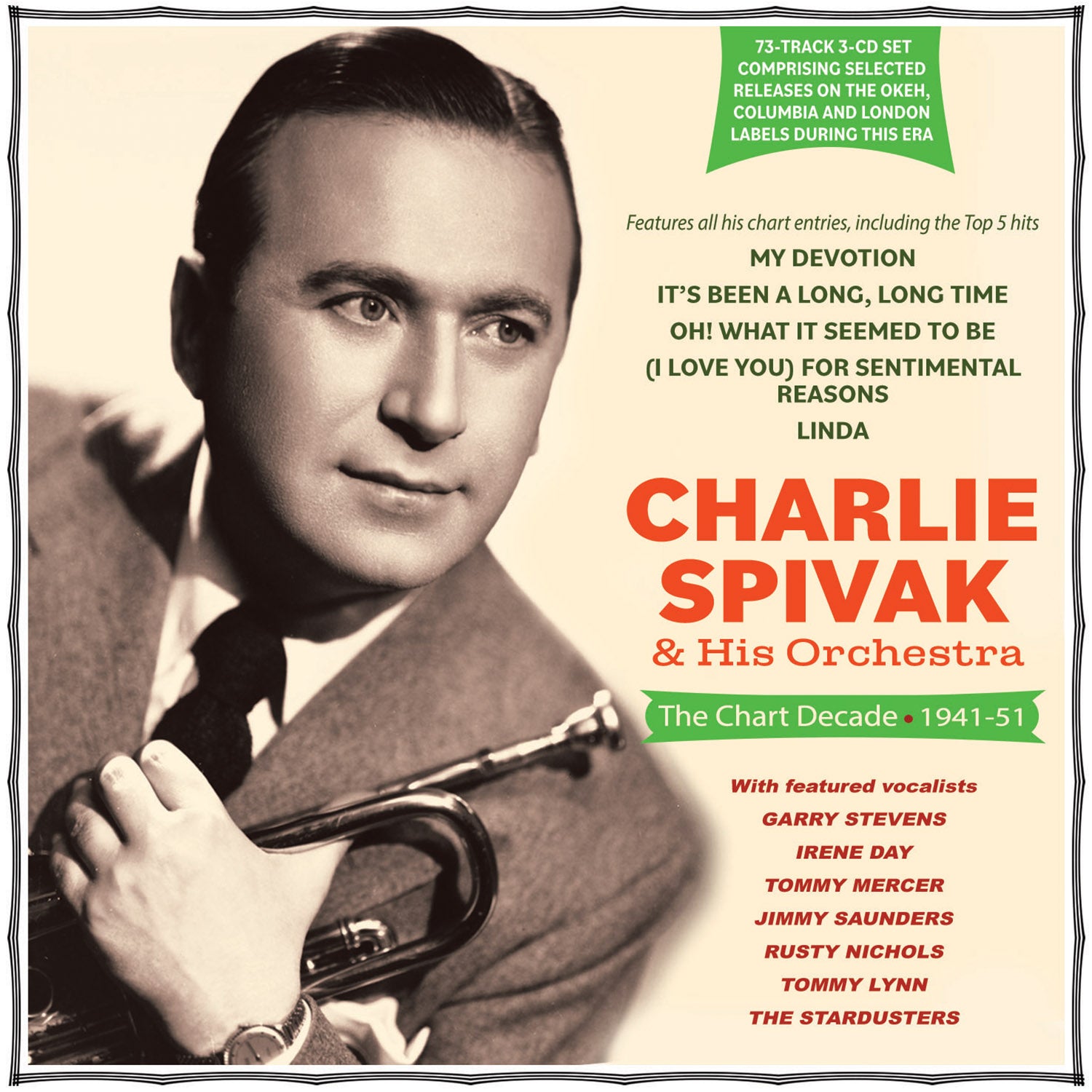 Charlie Spivak & Charlie Spivak & His Orchestra - The Chart Decade 1941-51 (CD)