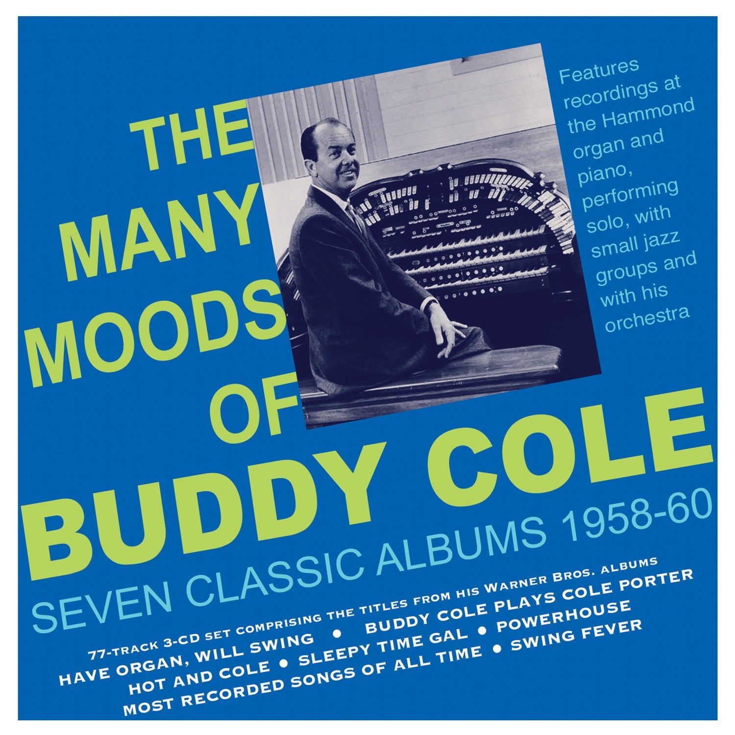 Buddy Cole - The Many Moods Of Buddy Cole: Seven Classic Albums 1958-60 (CD)