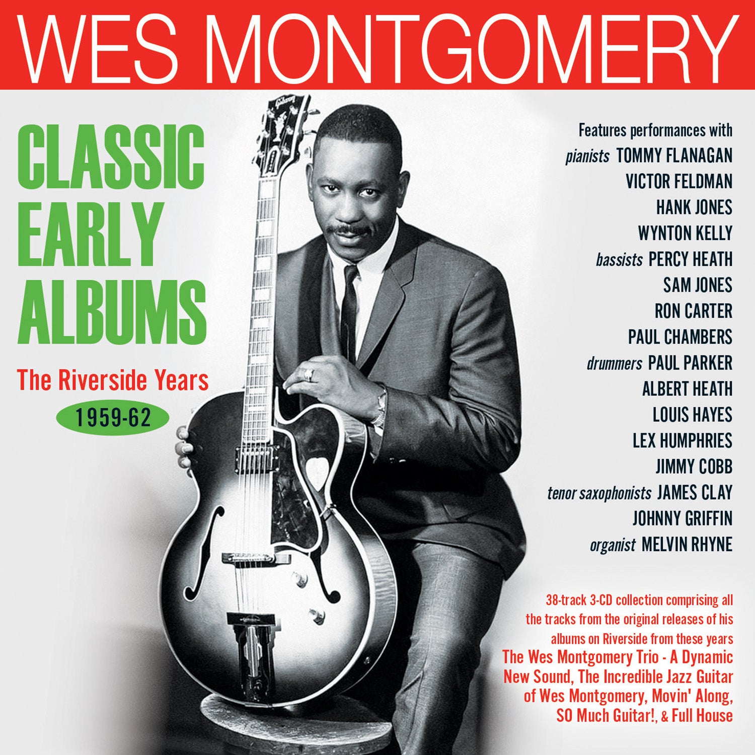 Wes Montgomery - Classic Early Albums: The Riverside Years 1959-62 (CD)