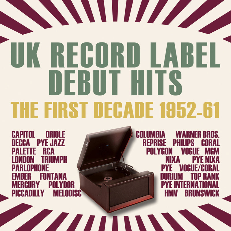 UK Record Label Debut Hits: The First Decade 1952-61 (CD)