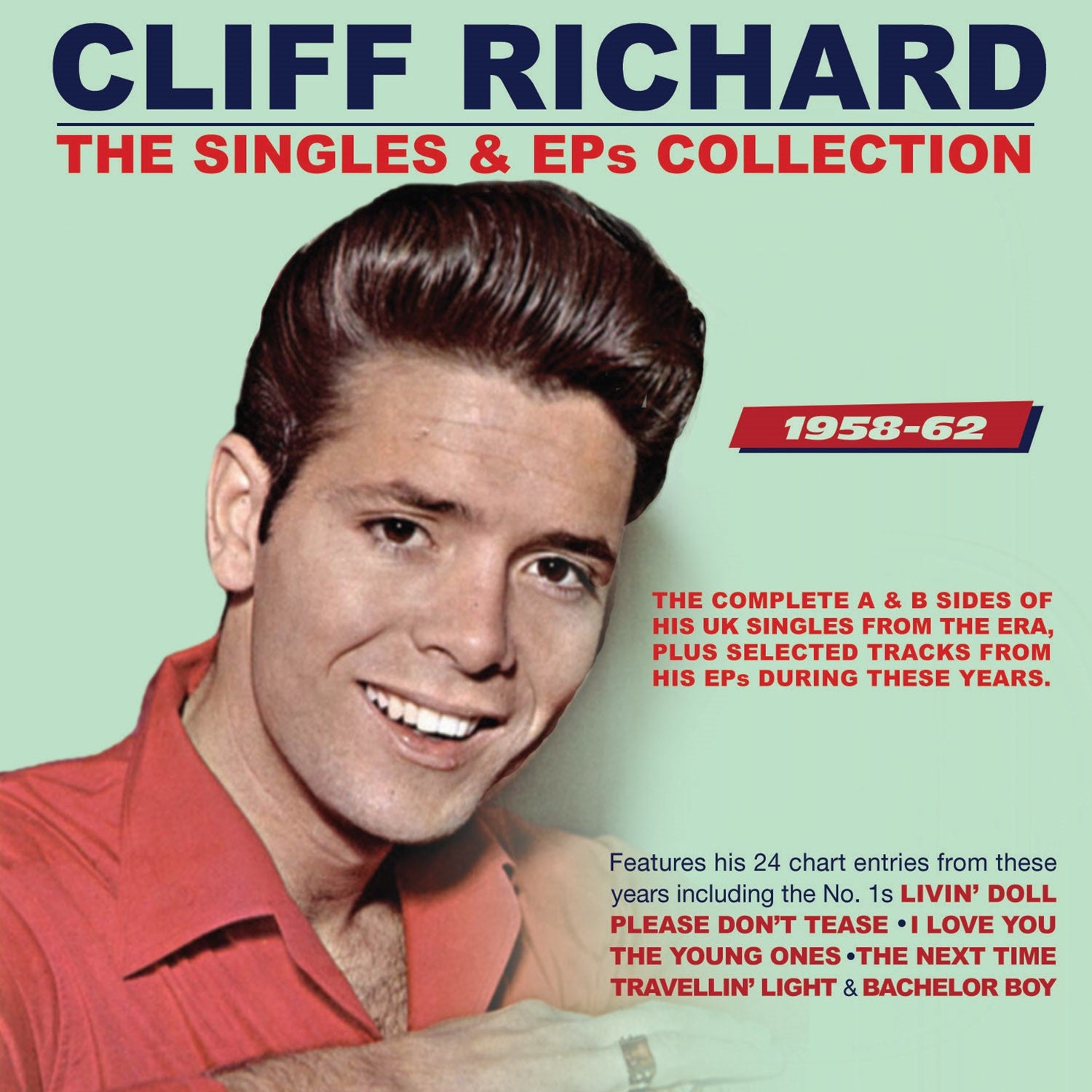 Cliff Richard - The Singles & EPs Collection 1958-62 (CD)