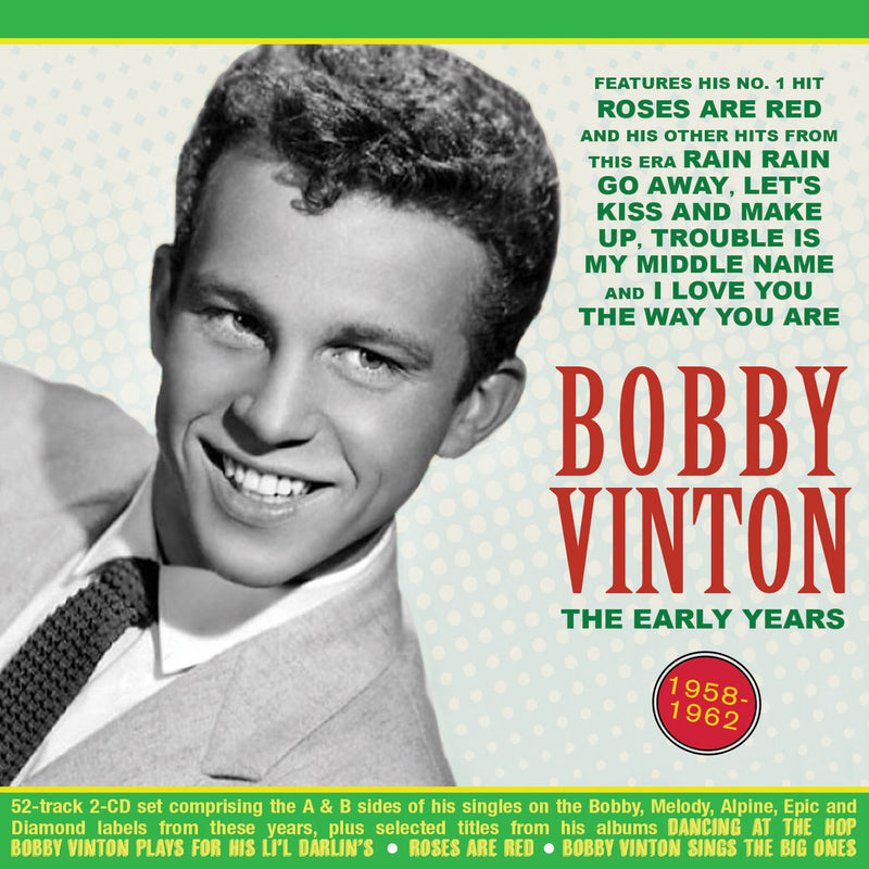 Bobby Vinton - The Early Years 1958-62 (CD)