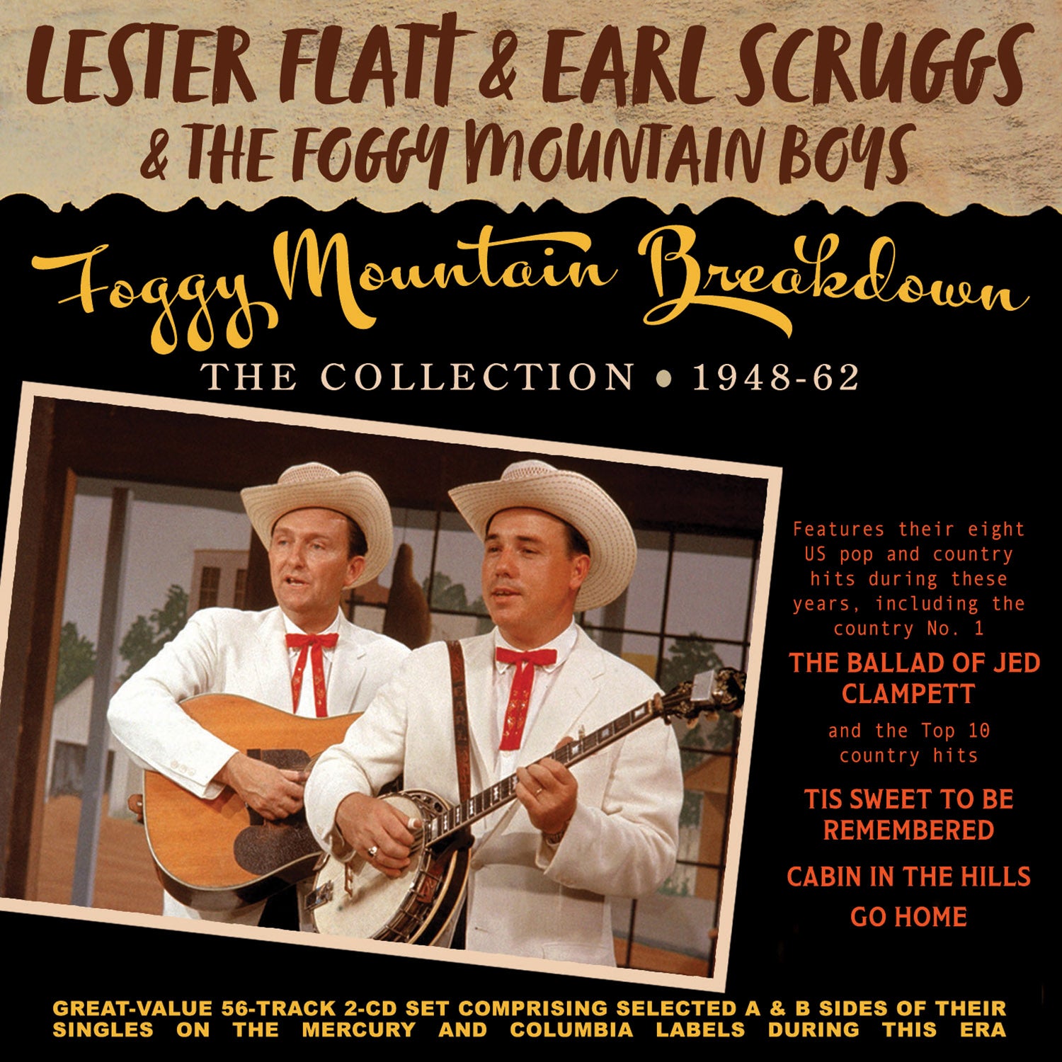 Lester Flatt & Earl Scruggs & The Foggy Mountain Boys - Foggy Mountain Breakdown: The Collection 1948-62 (CD)
