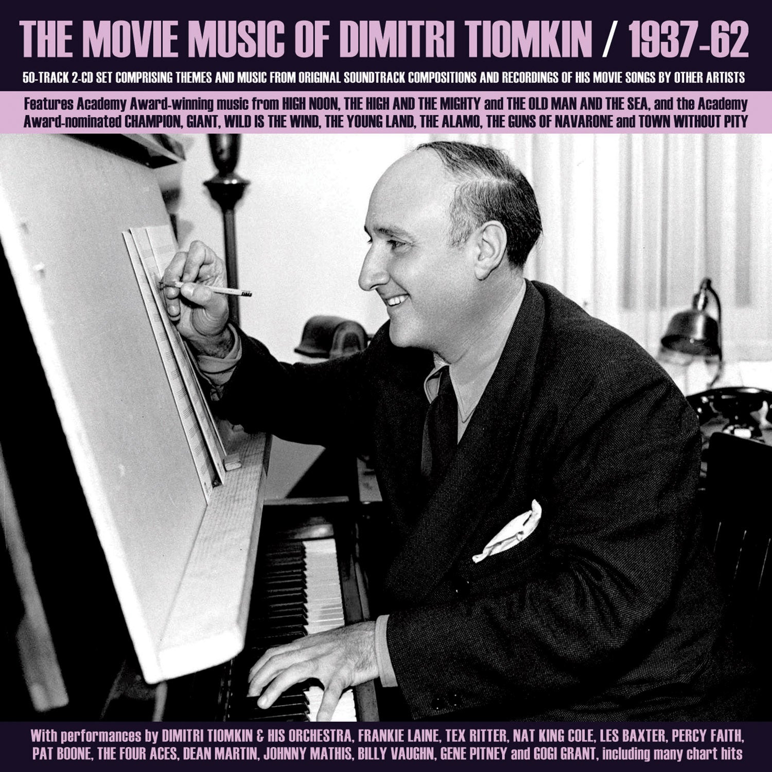 Dimitri Tiomkin - The Movie Music Of Dimitri Tiomkin 1937-62 (CD)