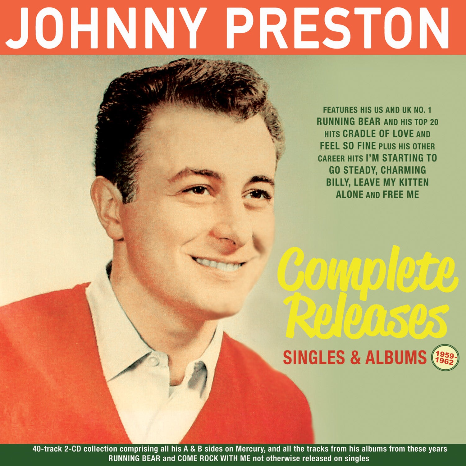Johnny Preston - Complete Releases: Singles & Albums 1959-62 (CD)