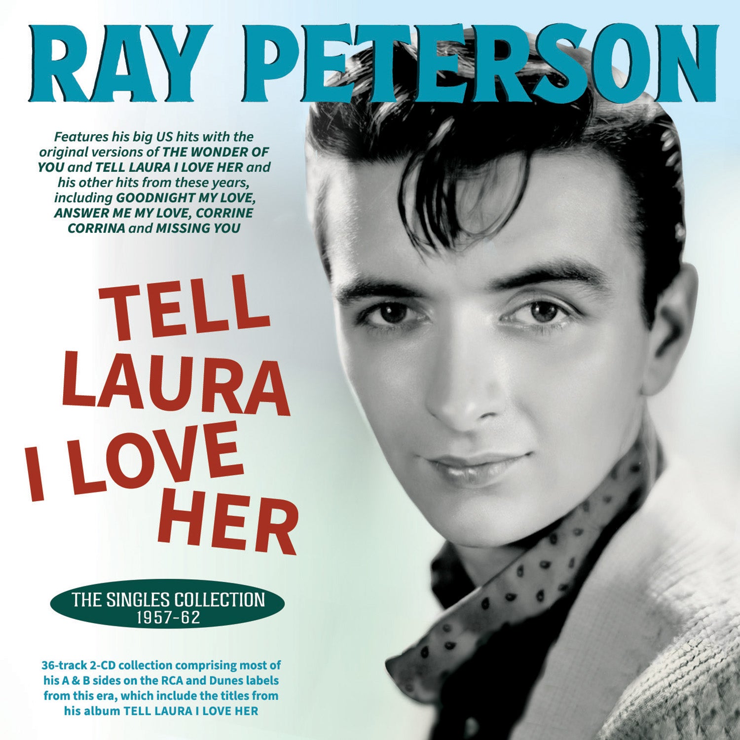 Ray Peterson - Tell Laura I Love Her: The Singles Collection 1957-62 (CD)