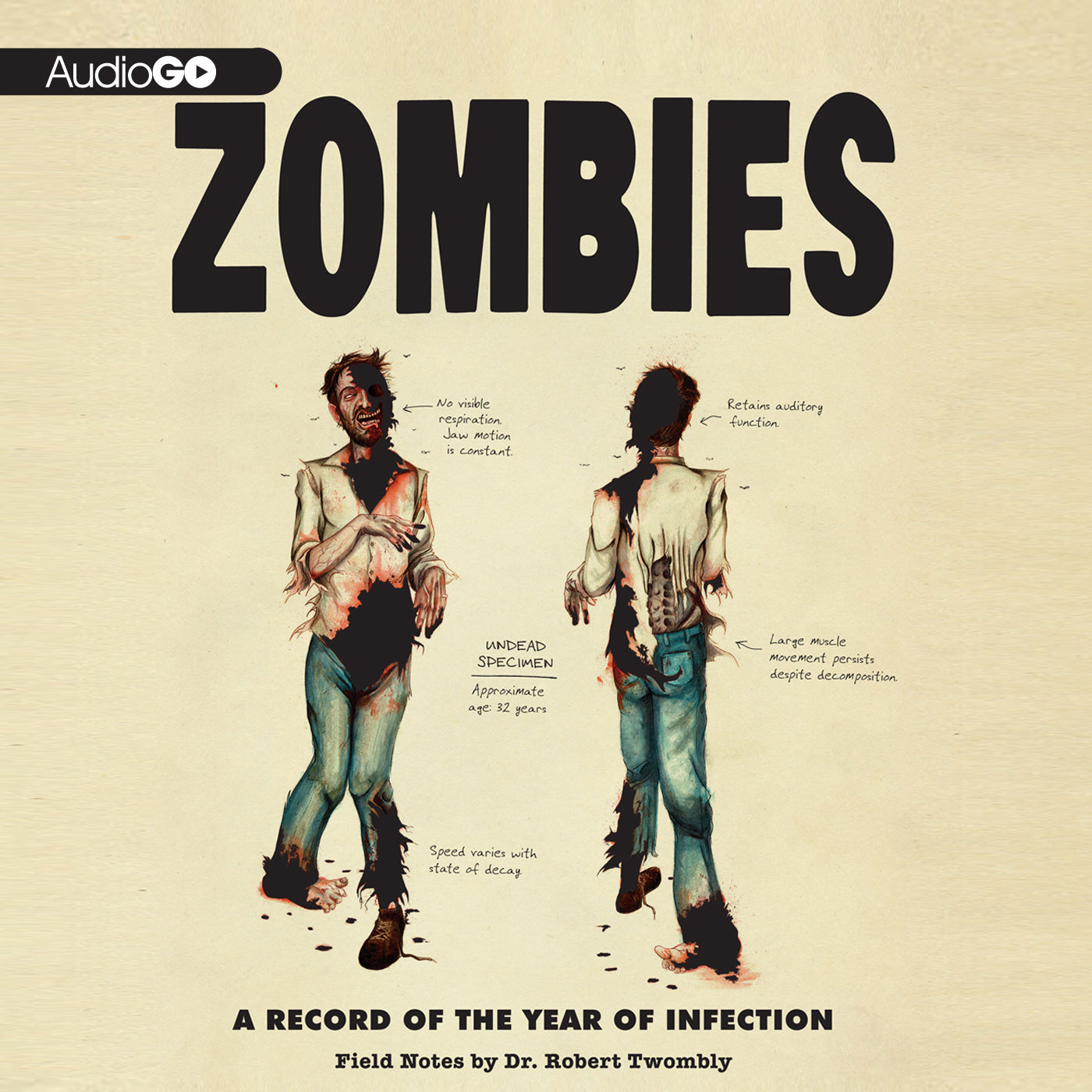 Zombies: A Record Of The Year Of Infection (audiobook) (CD)