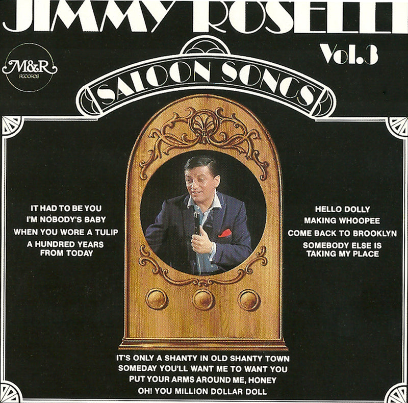 Jimmy Roselli - Saloon Songs Volume 3 (CD)