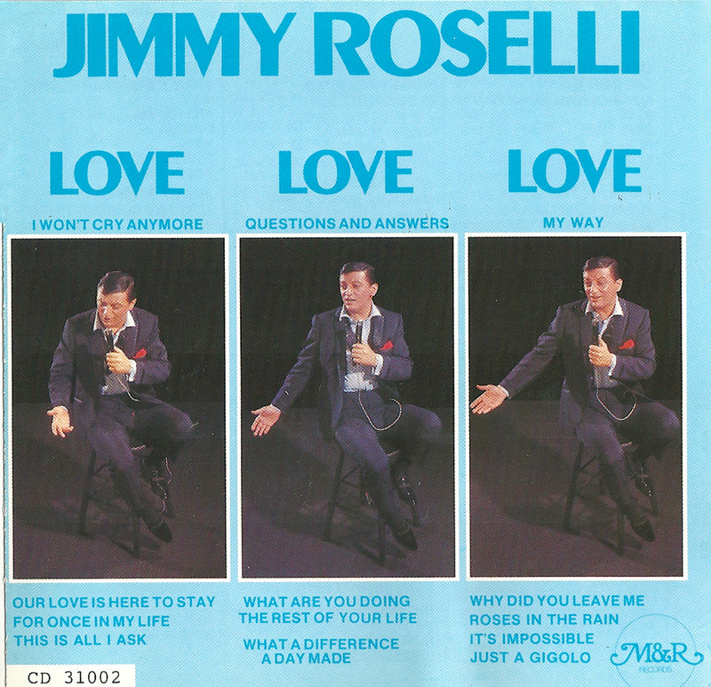 Jimmy Roselli - Love, Love, Love (CD)
